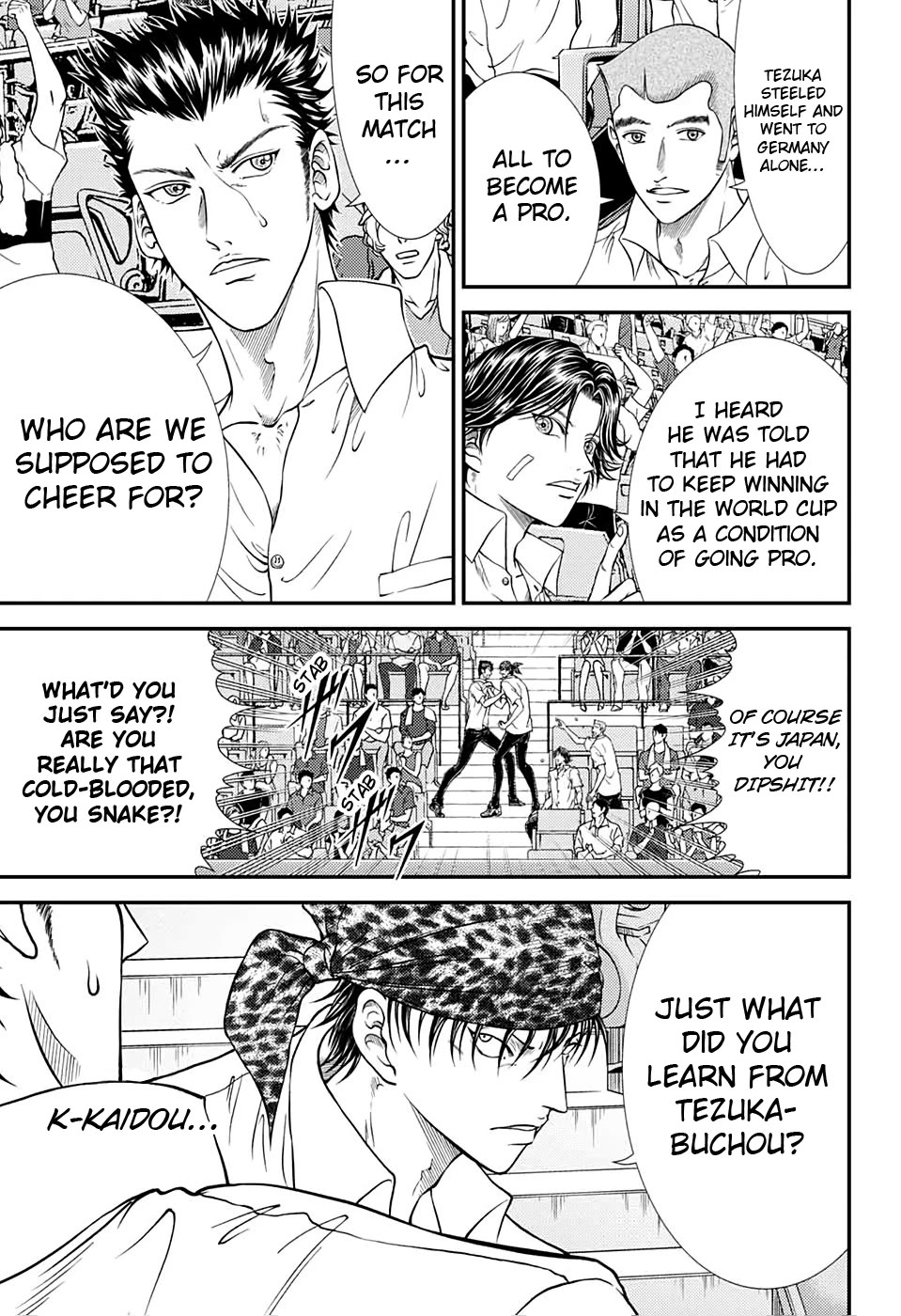 New Prince of Tennis Chapter 300 page 11 - Chapter 300: Lonely Road
