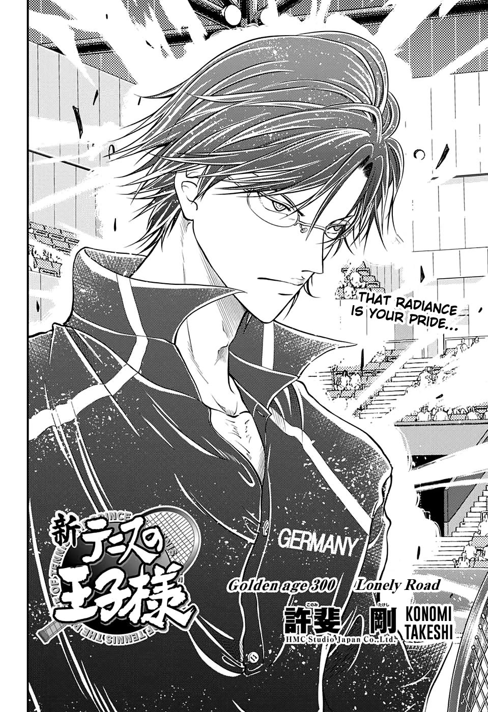 New Prince of Tennis Chapter 300 page 2 - Chapter 300: Lonely Road