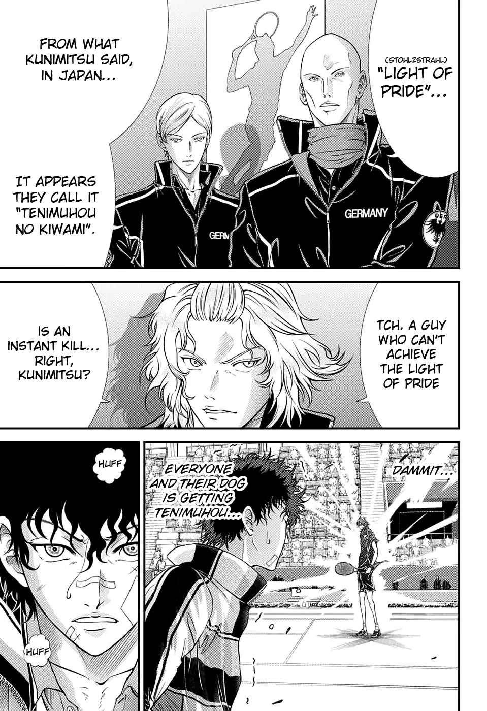 New Prince of Tennis Chapter 300 page 3 - Chapter 300: Lonely Road