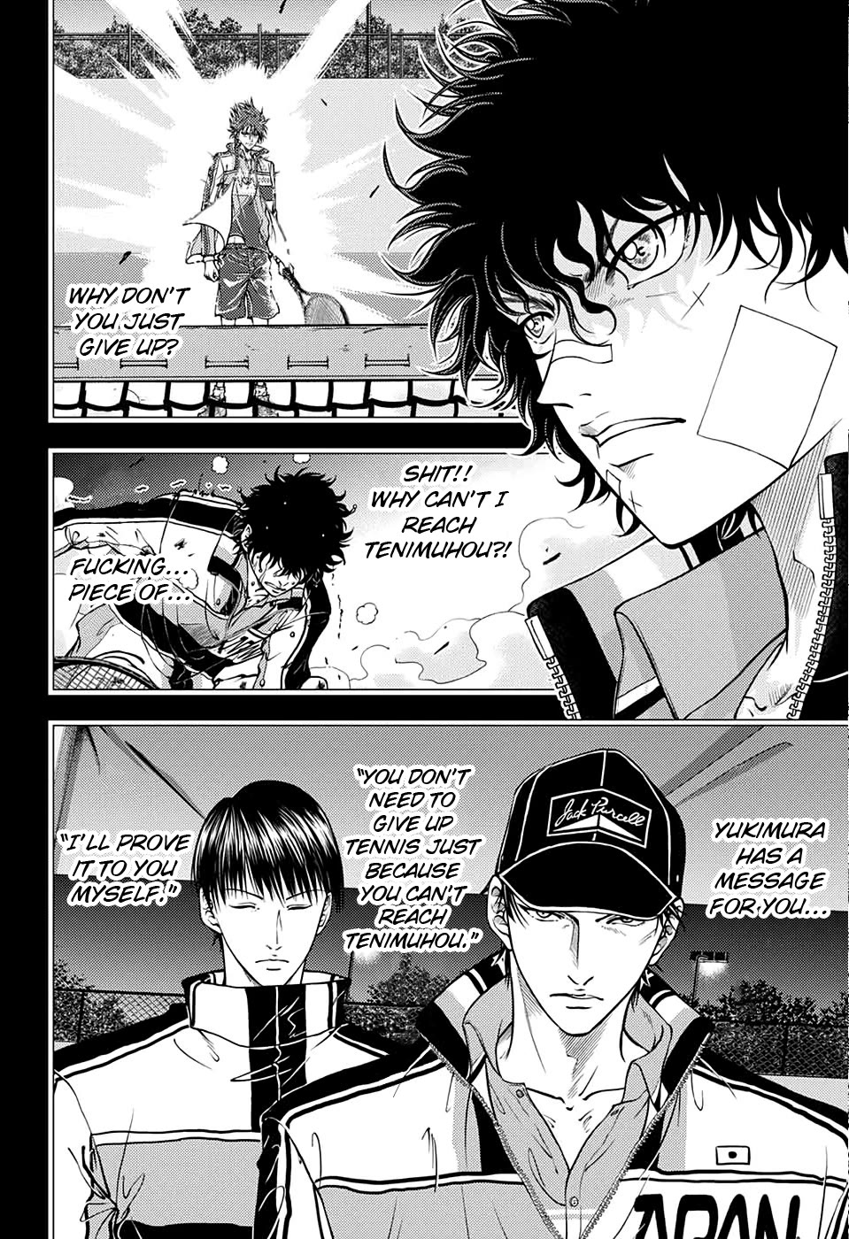 New Prince of Tennis Chapter 300 page 4 - Chapter 300: Lonely Road