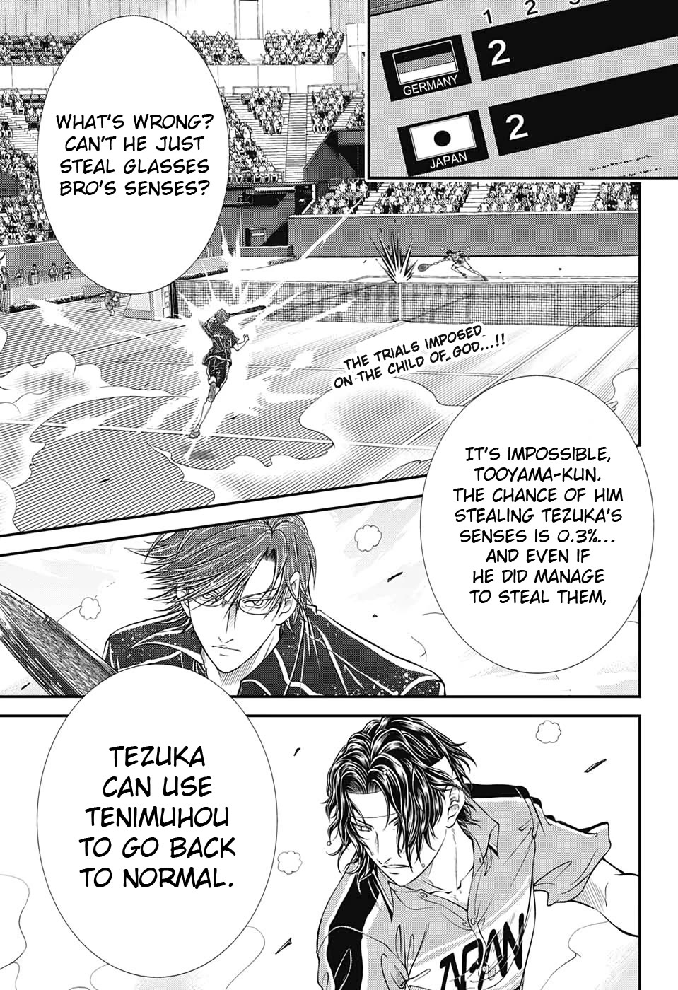 New Prince of Tennis Chapter 301 page 1 - Chapter 301: To Prove a Point