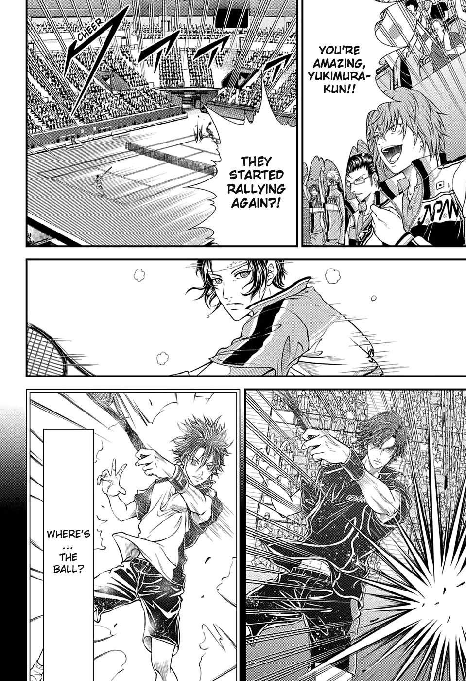 New Prince of Tennis Chapter 302 page 10 - Chapter 302: Zero Senses Tennis