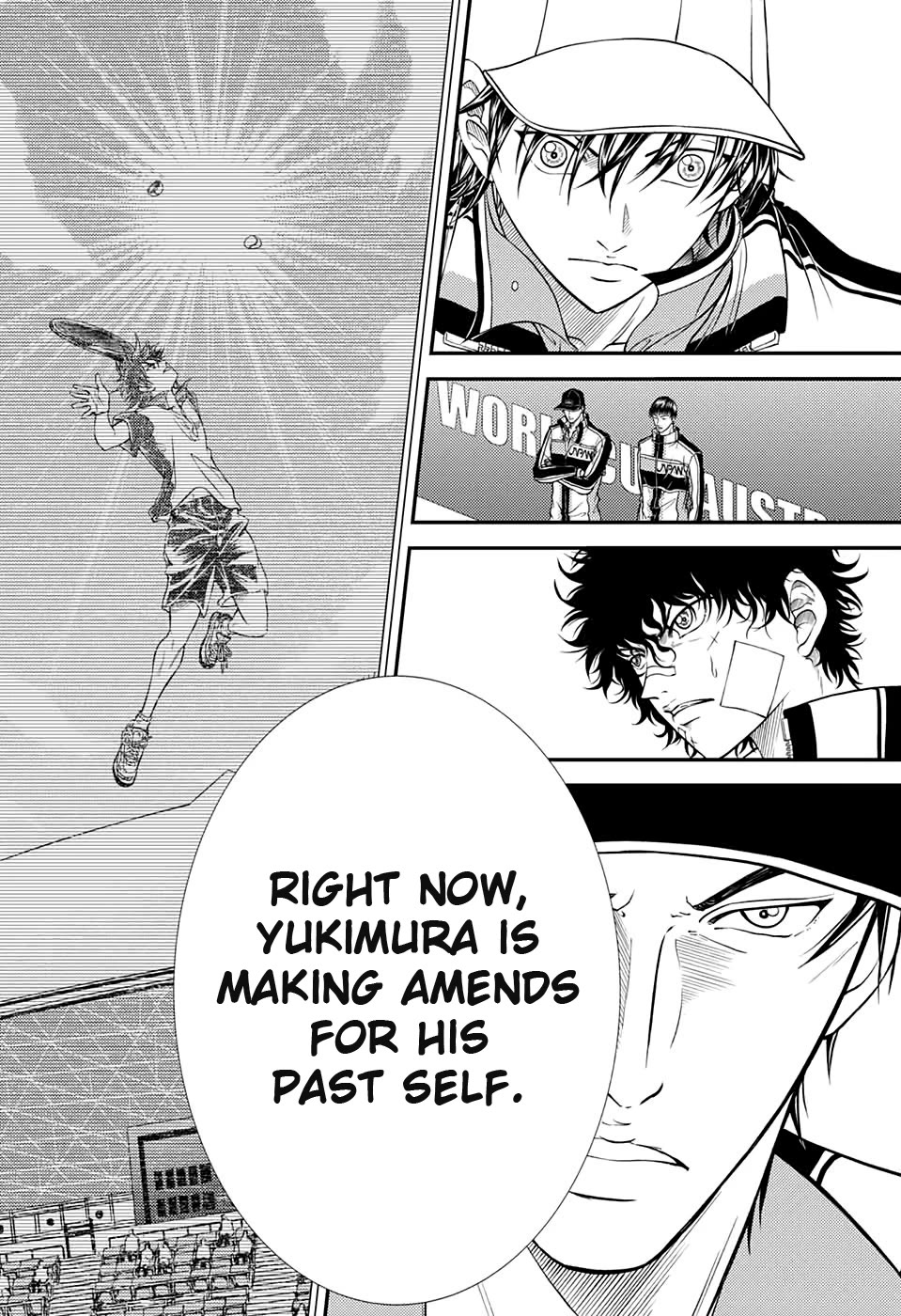 New Prince of Tennis Chapter 302 page 12 - Chapter 302: Zero Senses Tennis