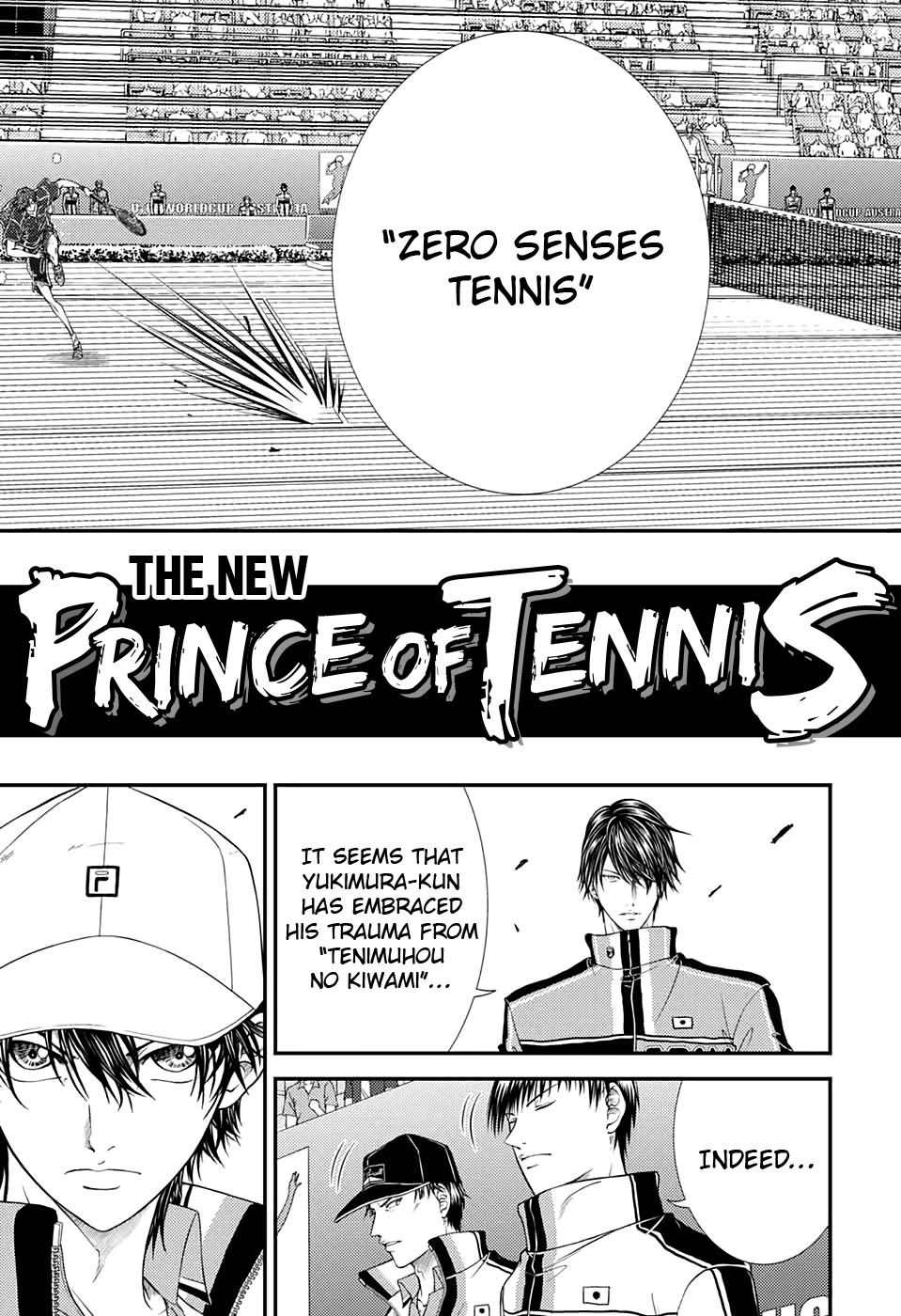 New Prince of Tennis Chapter 302 page 3 - Chapter 302: Zero Senses Tennis