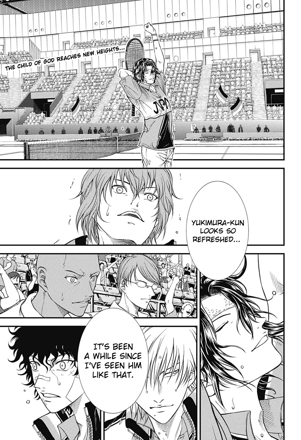 New Prince of Tennis Chapter 303 page 1 - Chapter 303: For I Also Continued to Search for What's Beyond