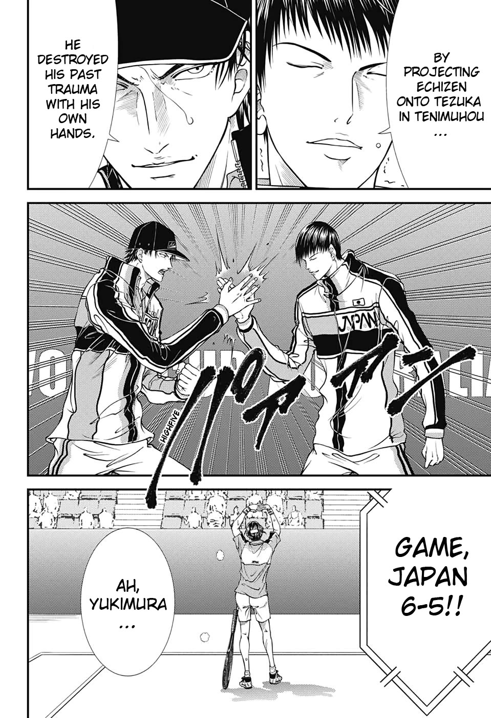 New Prince of Tennis Chapter 303 page 2 - Chapter 303: For I Also Continued to Search for What's Beyond