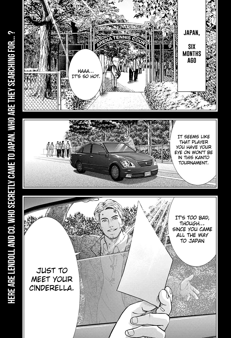 New Prince of Tennis Chapter 305 page 1 - Chapter 305: Glass Shoes and Footprints