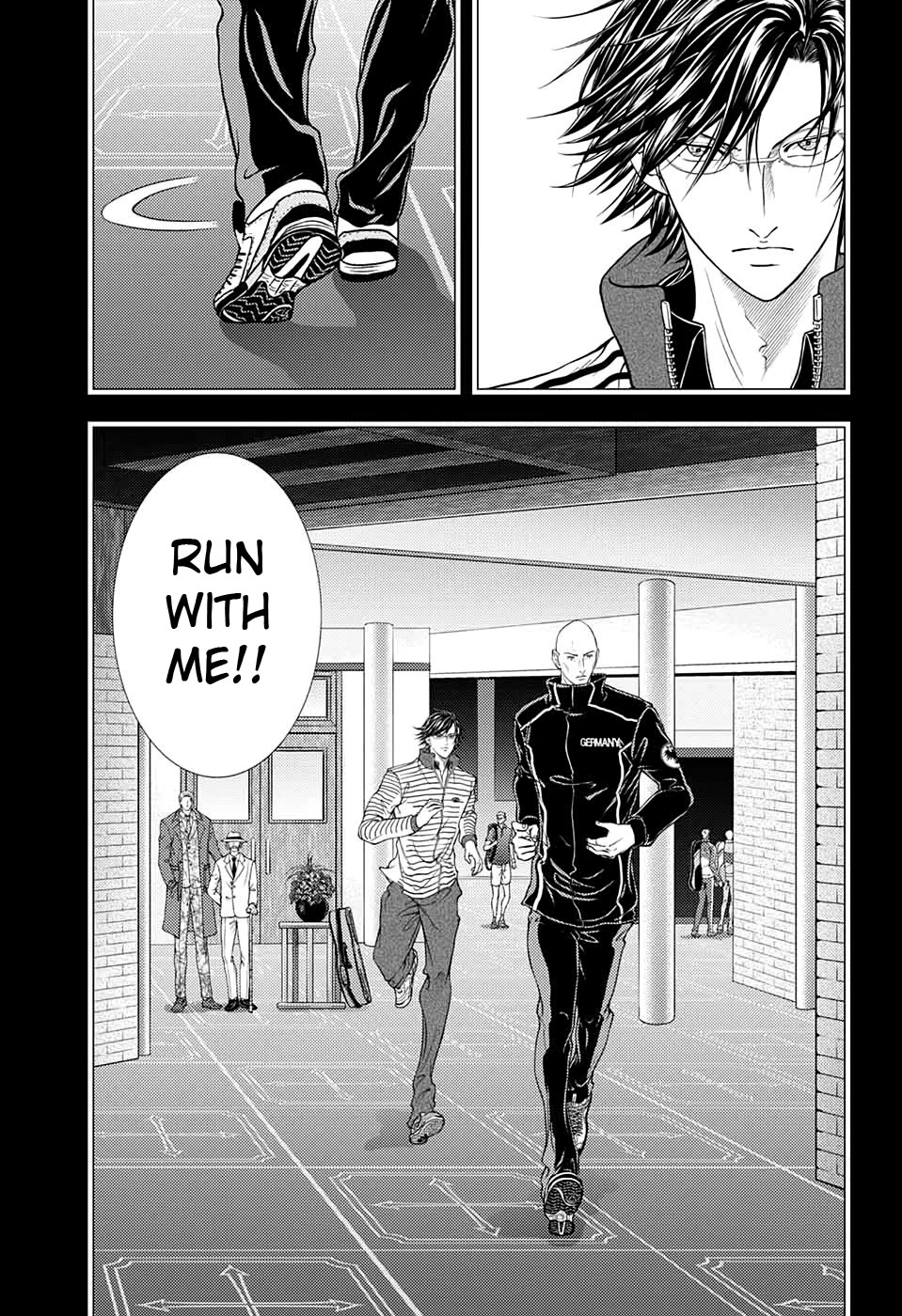 New Prince of Tennis Chapter 305 page 12 - Chapter 305: Glass Shoes and Footprints