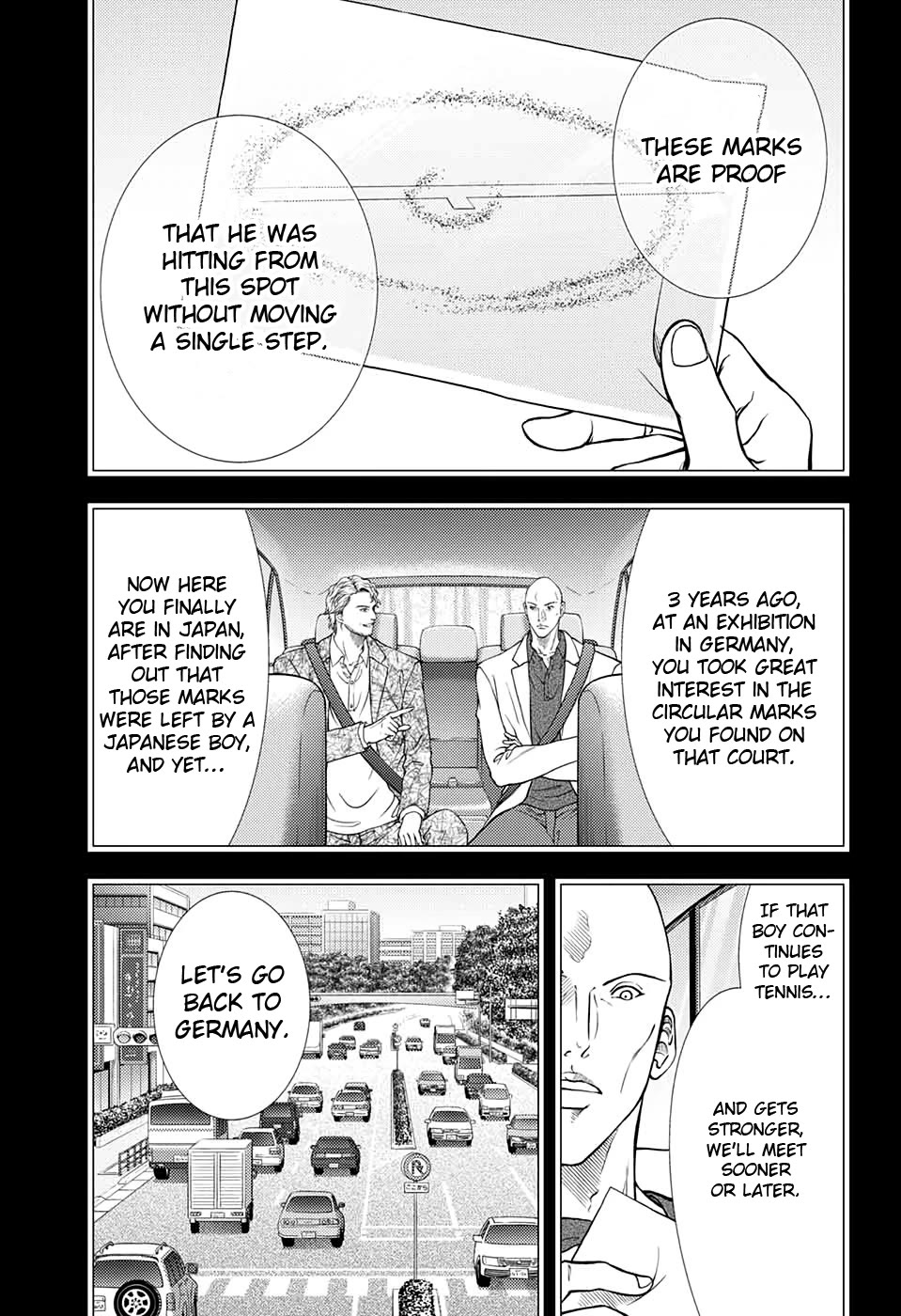 New Prince of Tennis Chapter 305 page 3 - Chapter 305: Glass Shoes and Footprints