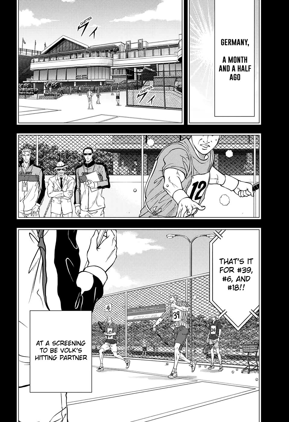 New Prince of Tennis Chapter 305 page 4 - Chapter 305: Glass Shoes and Footprints