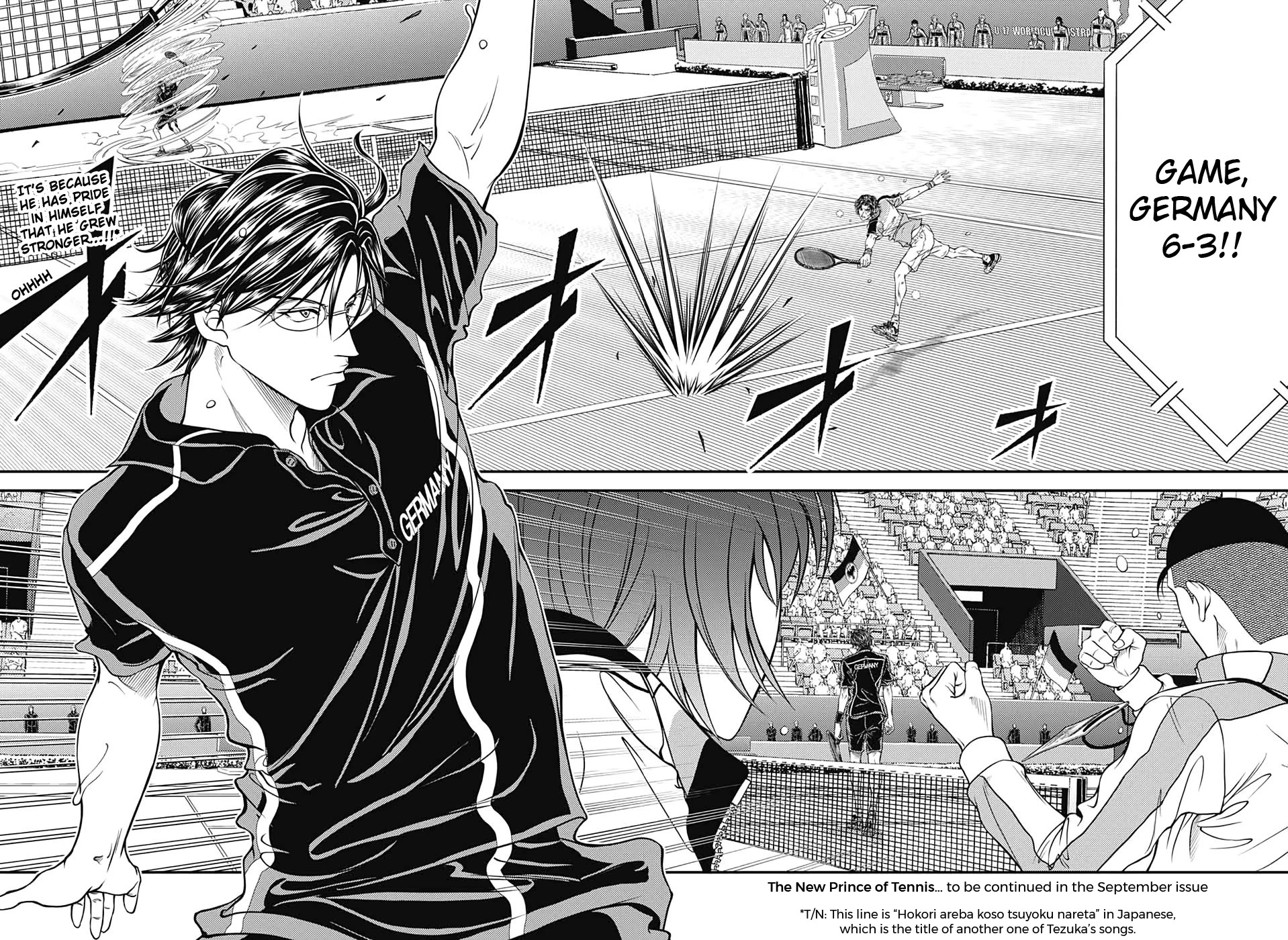 New Prince of Tennis Chapter 306 page 16 - Chapter 306: Tezuka Kunimitsu