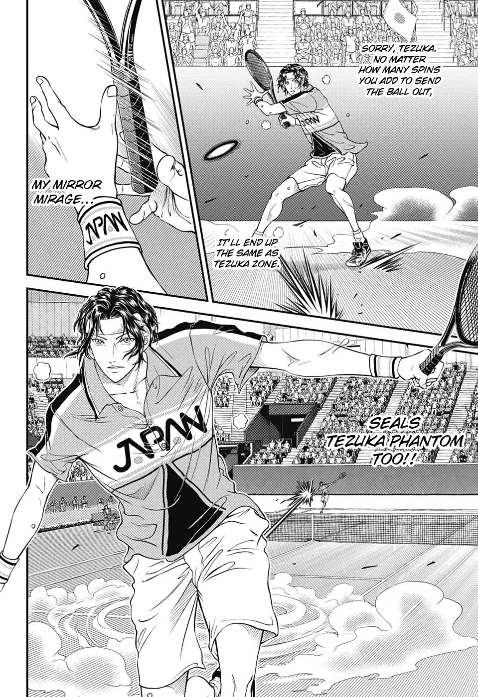 New Prince of Tennis Chapter 306 page 2 - Chapter 306: Tezuka Kunimitsu