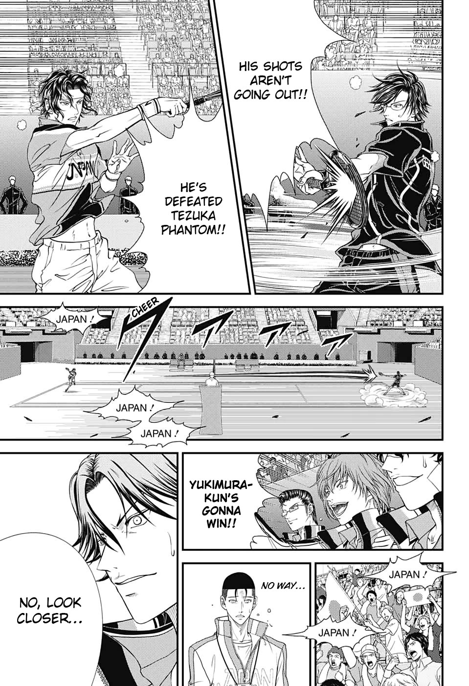 New Prince of Tennis Chapter 306 page 3 - Chapter 306: Tezuka Kunimitsu