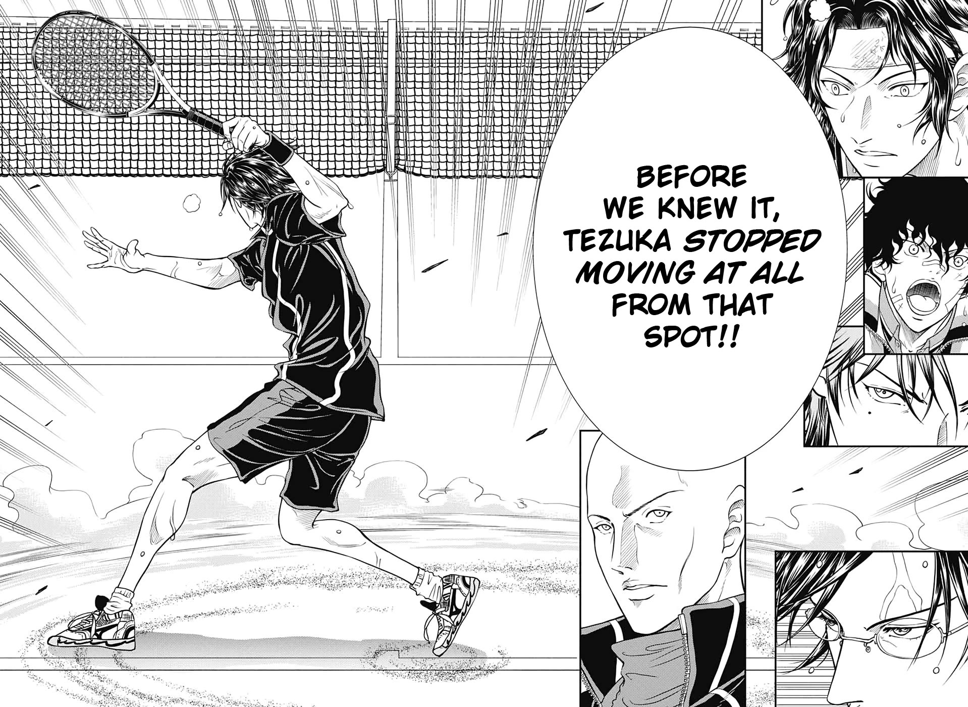 New Prince of Tennis Chapter 306 page 4 - Chapter 306: Tezuka Kunimitsu
