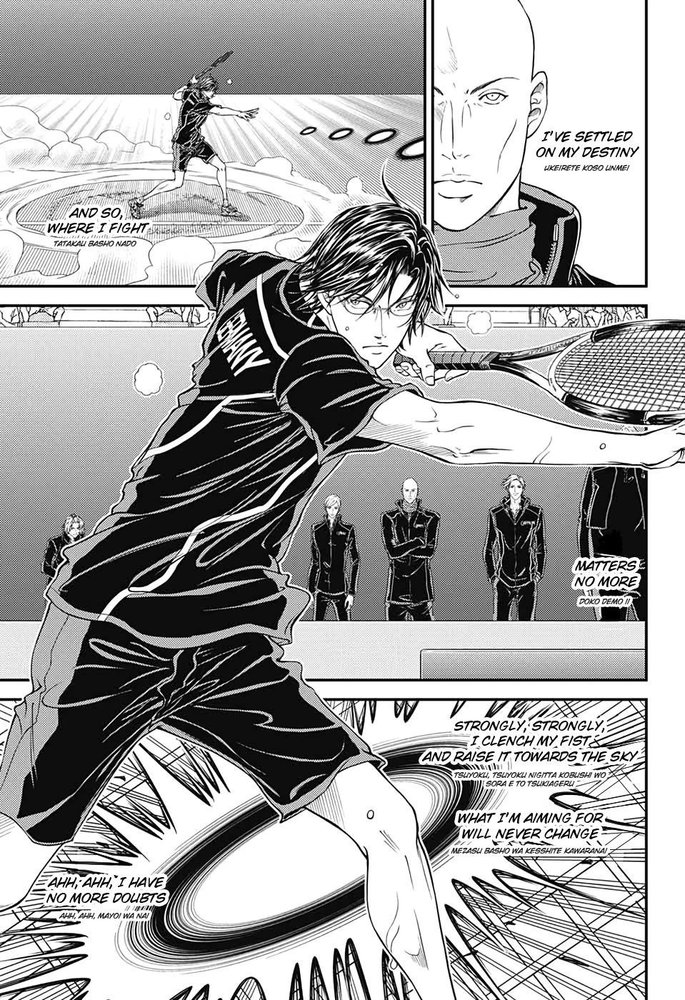 New Prince of Tennis Chapter 306 page 8 - Chapter 306: Tezuka Kunimitsu