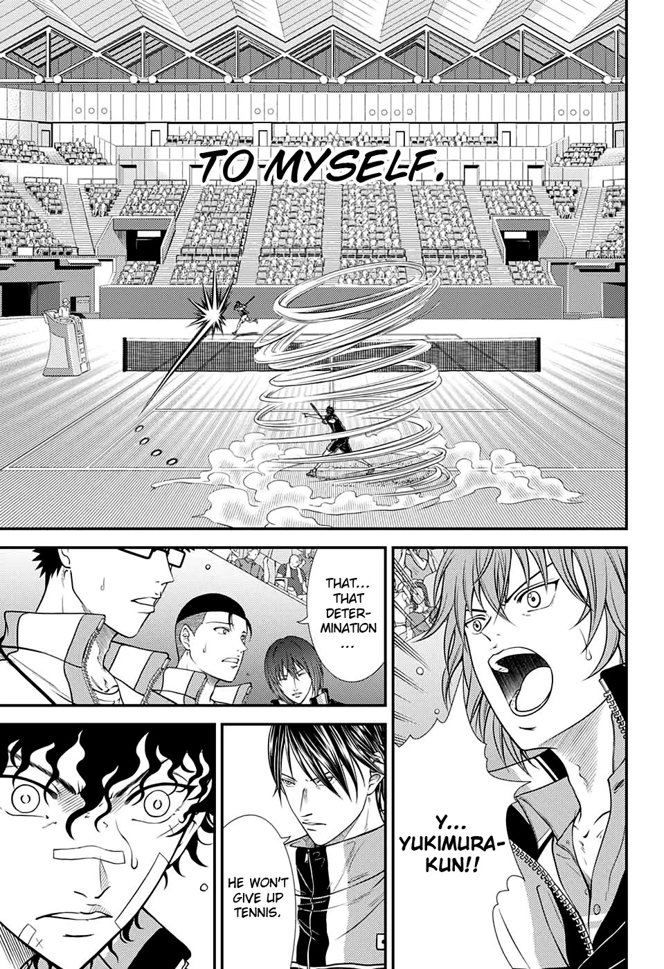 New Prince of Tennis Chapter 307 page 10 - Chapter 307: The Stairway to Becoming a Pro