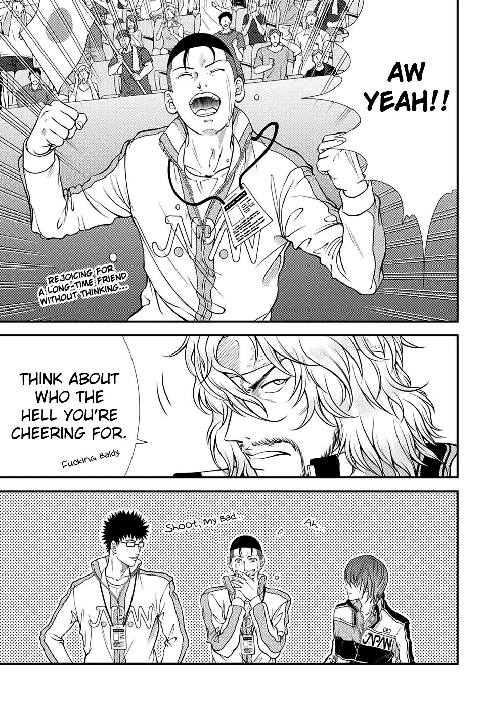 New Prince of Tennis Chapter 307 page 2 - Chapter 307: The Stairway to Becoming a Pro
