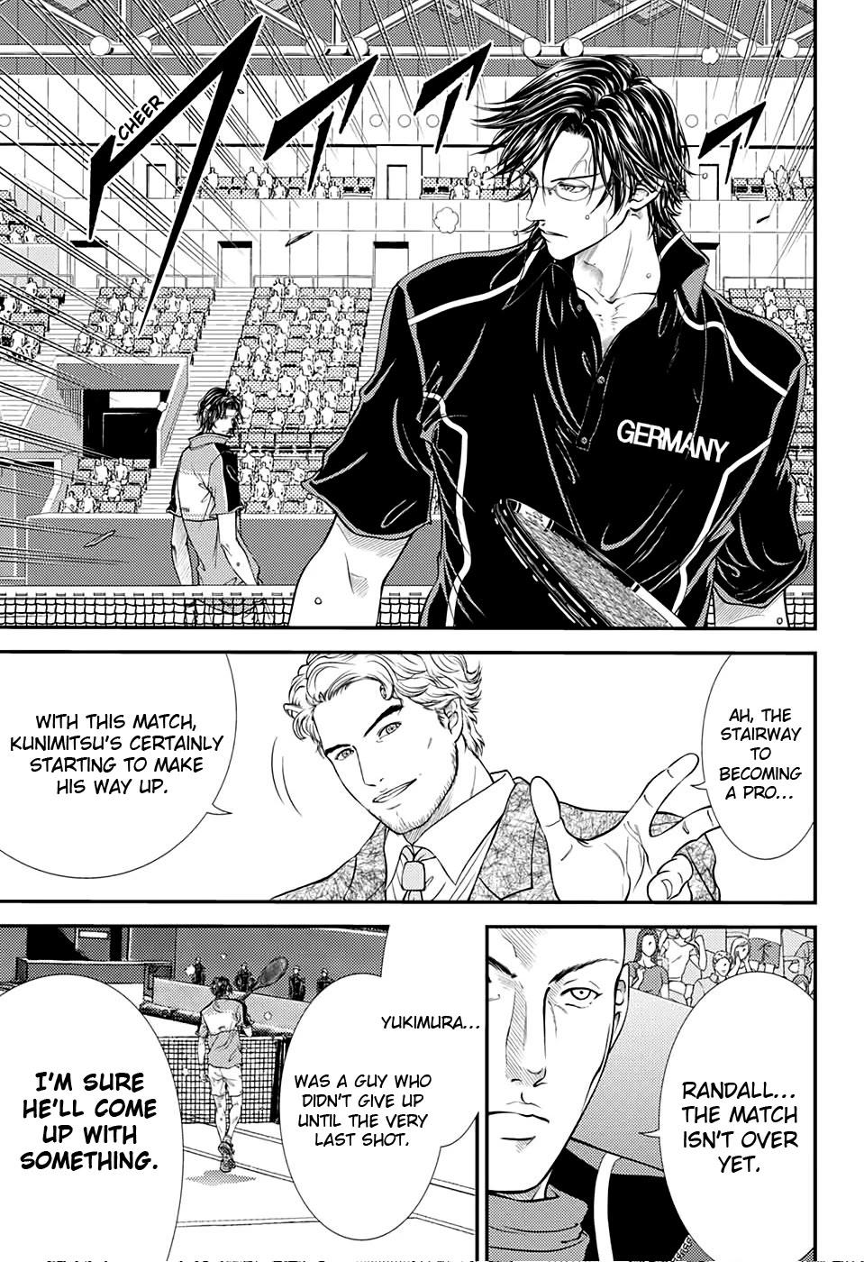 New Prince of Tennis Chapter 307 page 8 - Chapter 307: The Stairway to Becoming a Pro