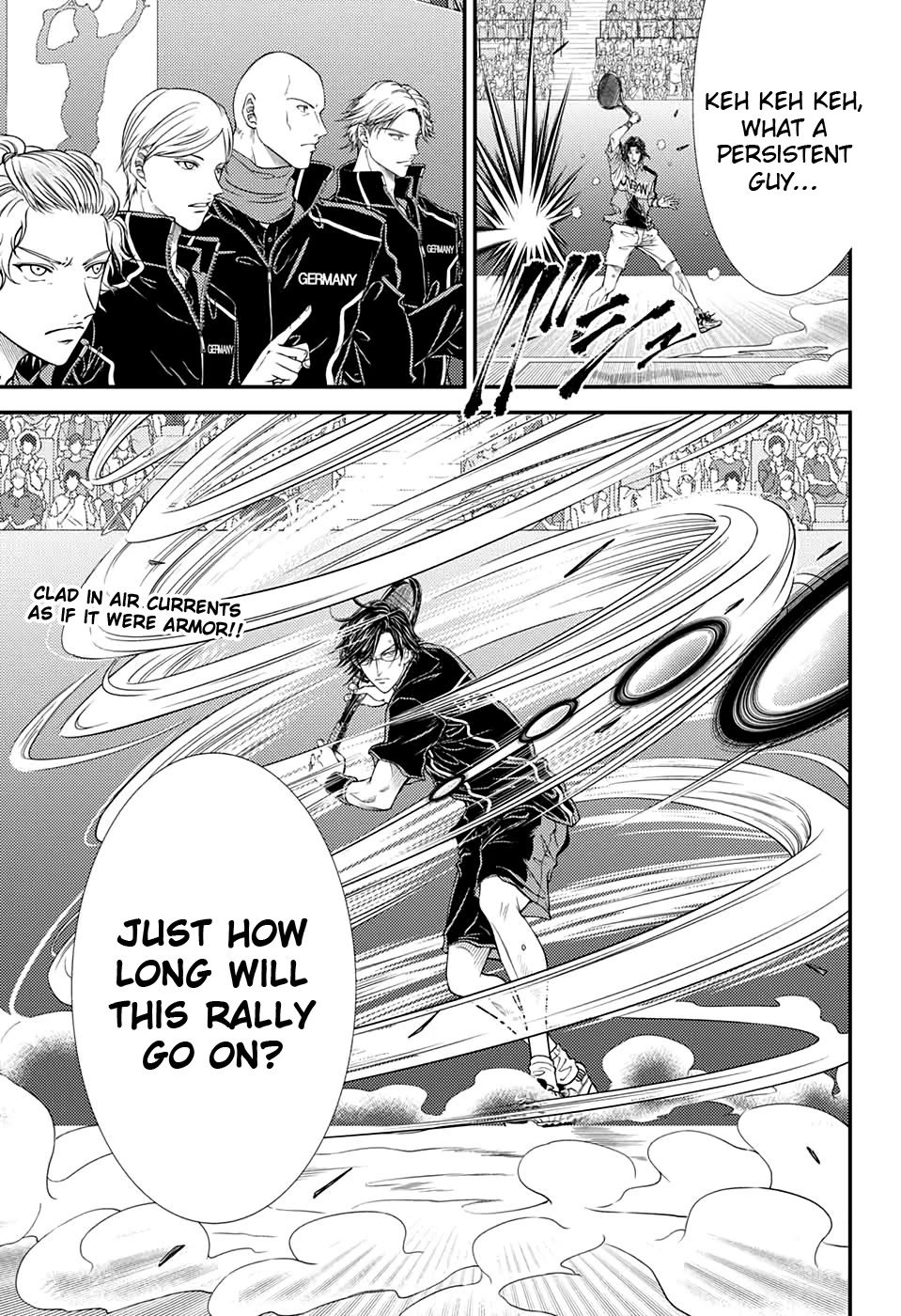 New Prince of Tennis Chapter 308 page 1 - Chapter 308: A Gentle Wind Will Caress the Victor