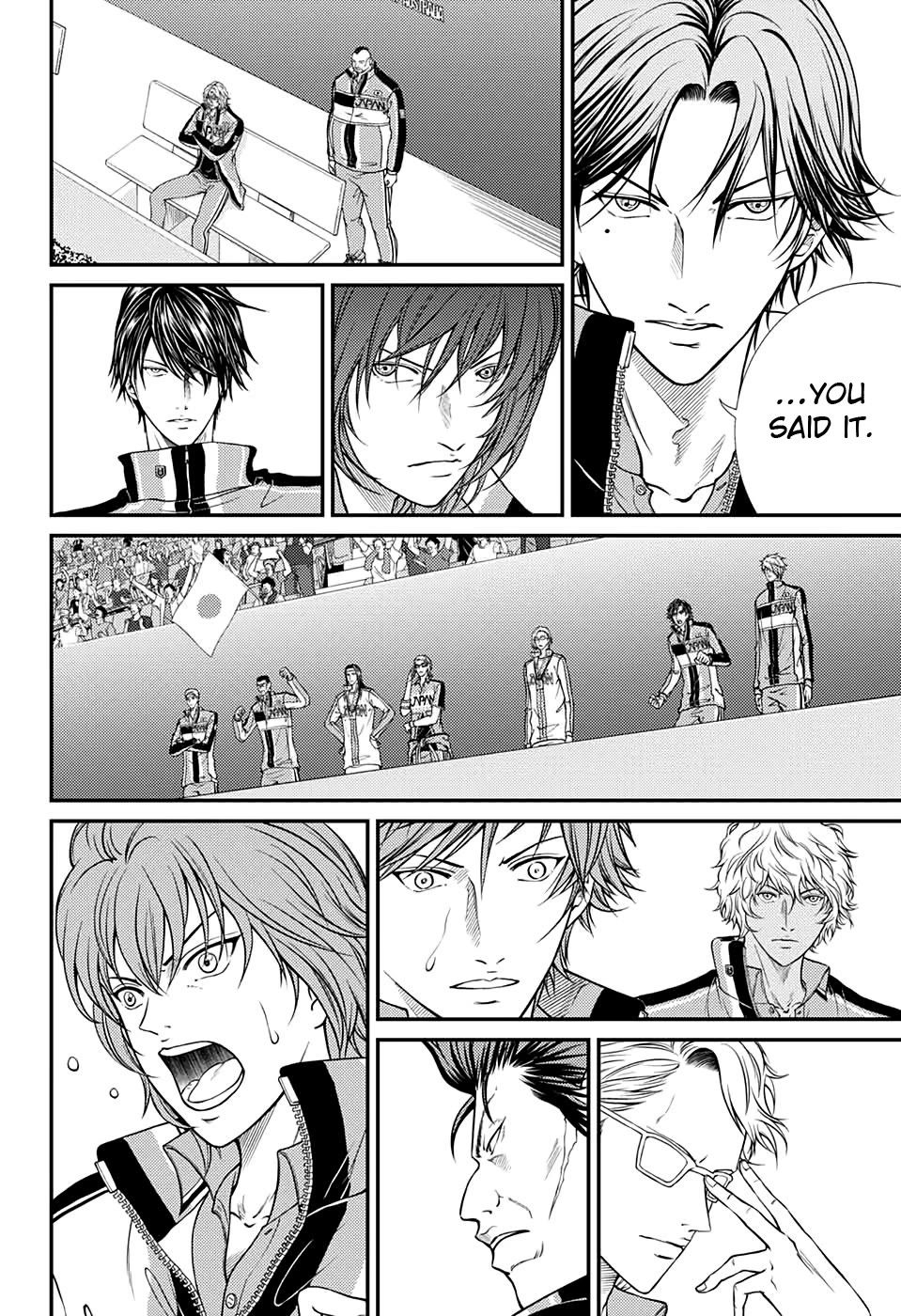 New Prince of Tennis Chapter 308 page 14 - Chapter 308: A Gentle Wind Will Caress the Victor