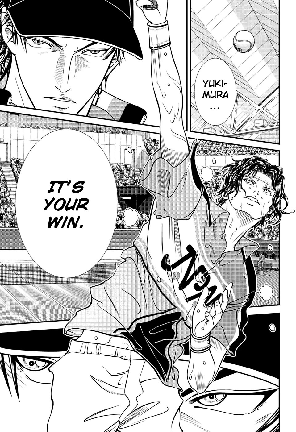 New Prince of Tennis Chapter 308 page 15 - Chapter 308: A Gentle Wind Will Caress the Victor
