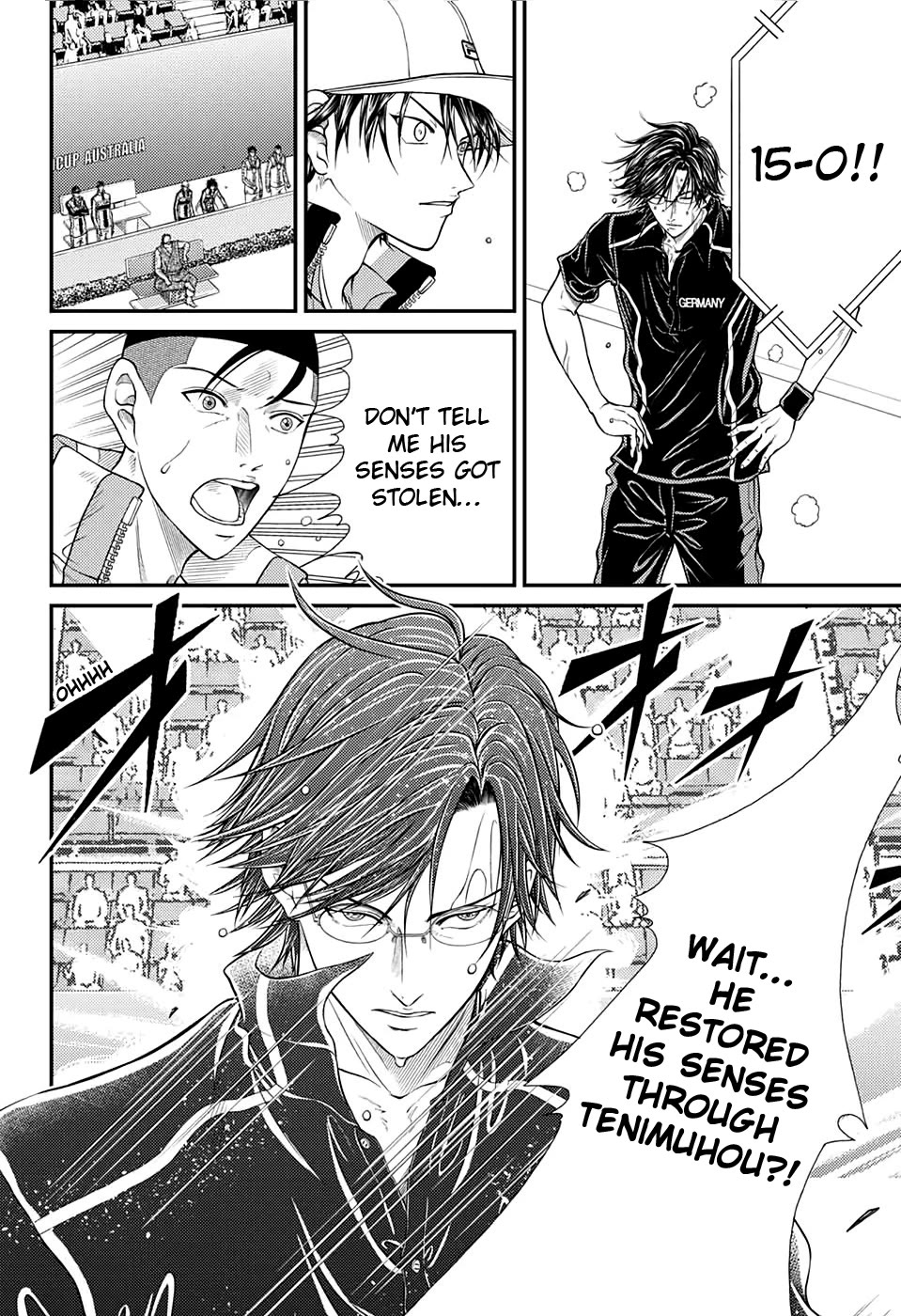 New Prince of Tennis Chapter 308 page 4 - Chapter 308: A Gentle Wind Will Caress the Victor