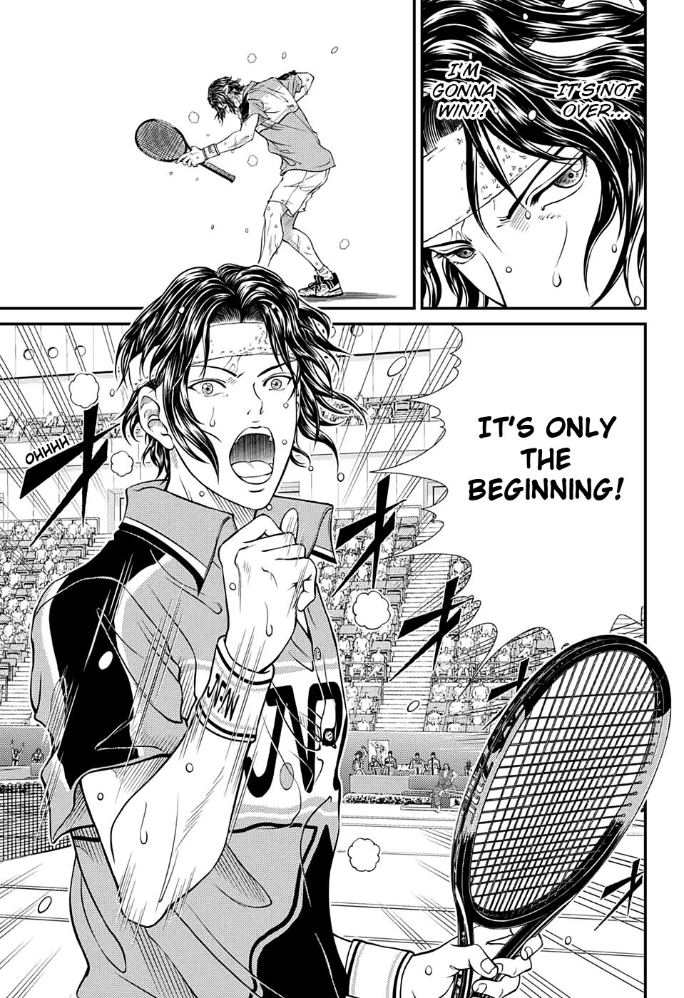 New Prince of Tennis Chapter 308 page 9 - Chapter 308: A Gentle Wind Will Caress the Victor