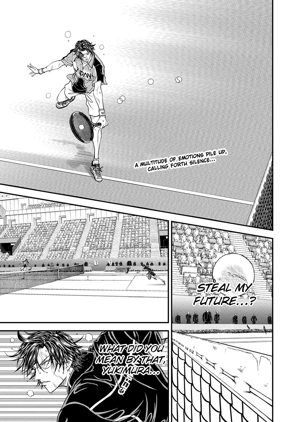 New Prince of Tennis Chapter 310 page 1 - Chapter 310: A Stolen Future