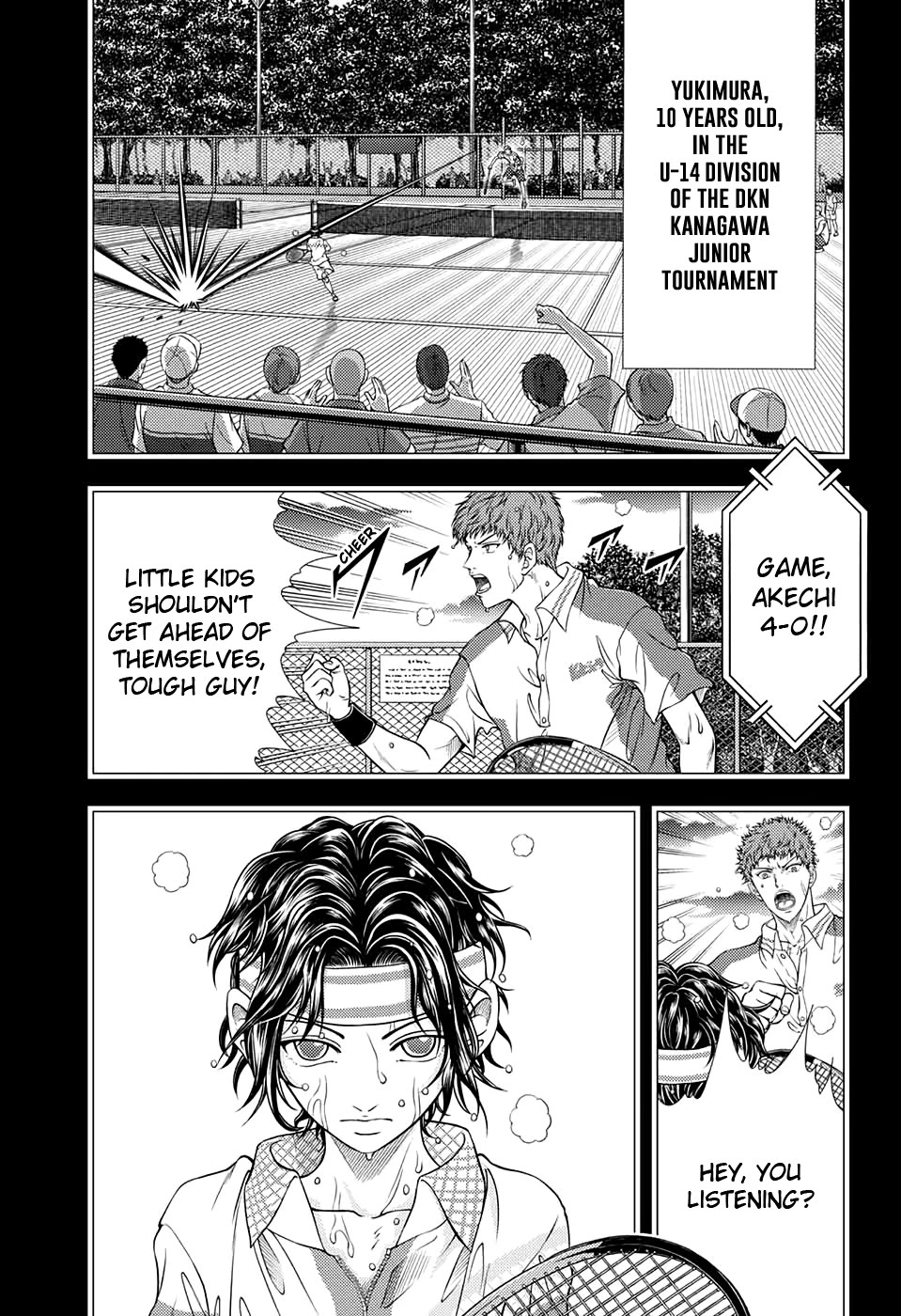 New Prince of Tennis Chapter 311 page 3 - Chapter 311: The One Known as the Child of God