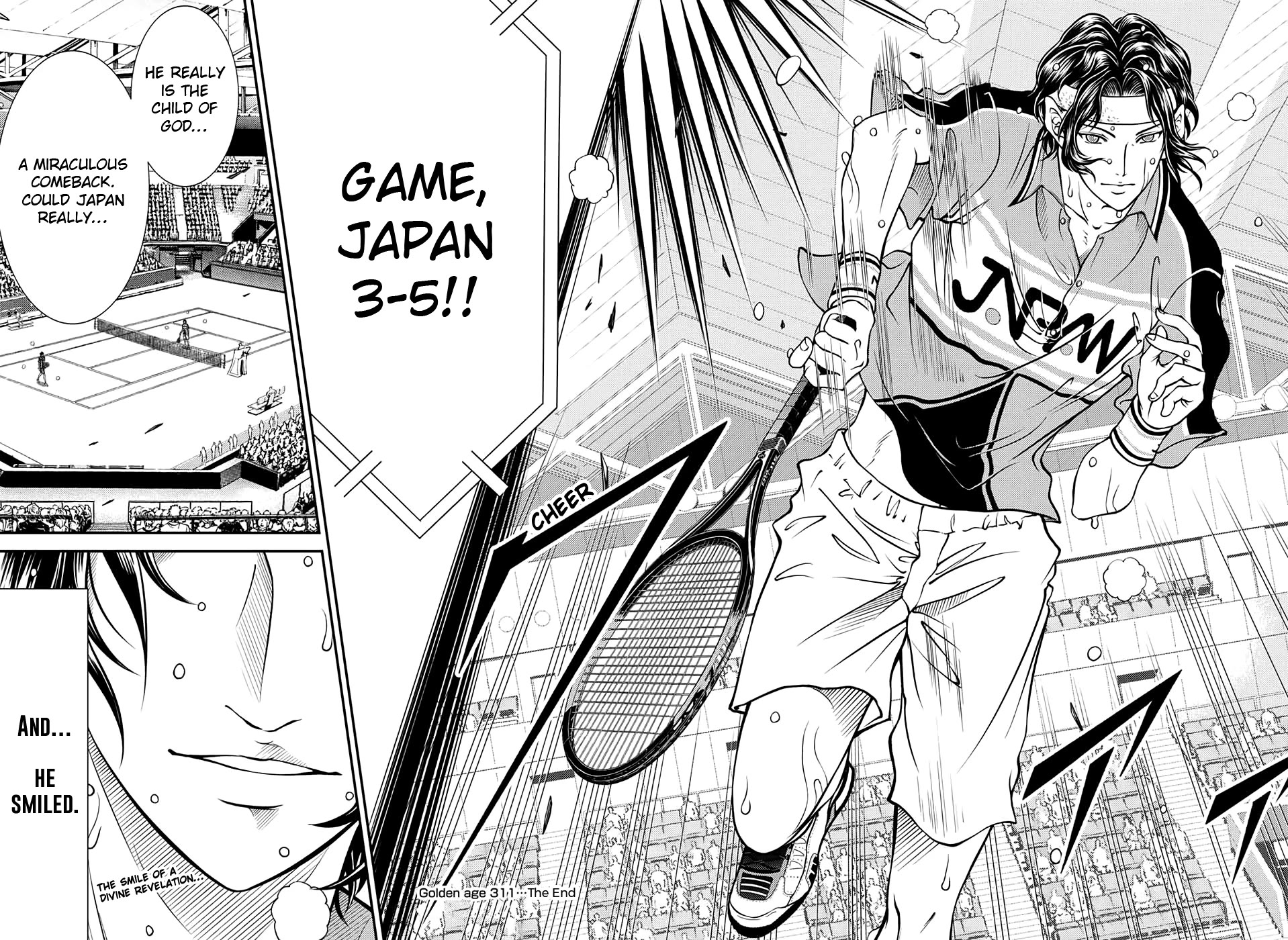 New Prince of Tennis Chapter 311 page 9 - Chapter 311: The One Known as the Child of God