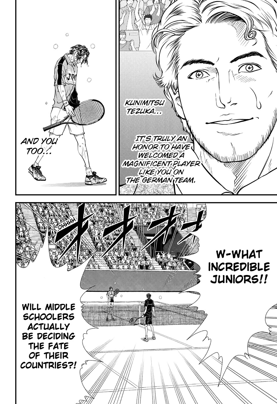 New Prince of Tennis Chapter 312 page 11 - Chapter 312: It's Not for the Sake of the Individual...