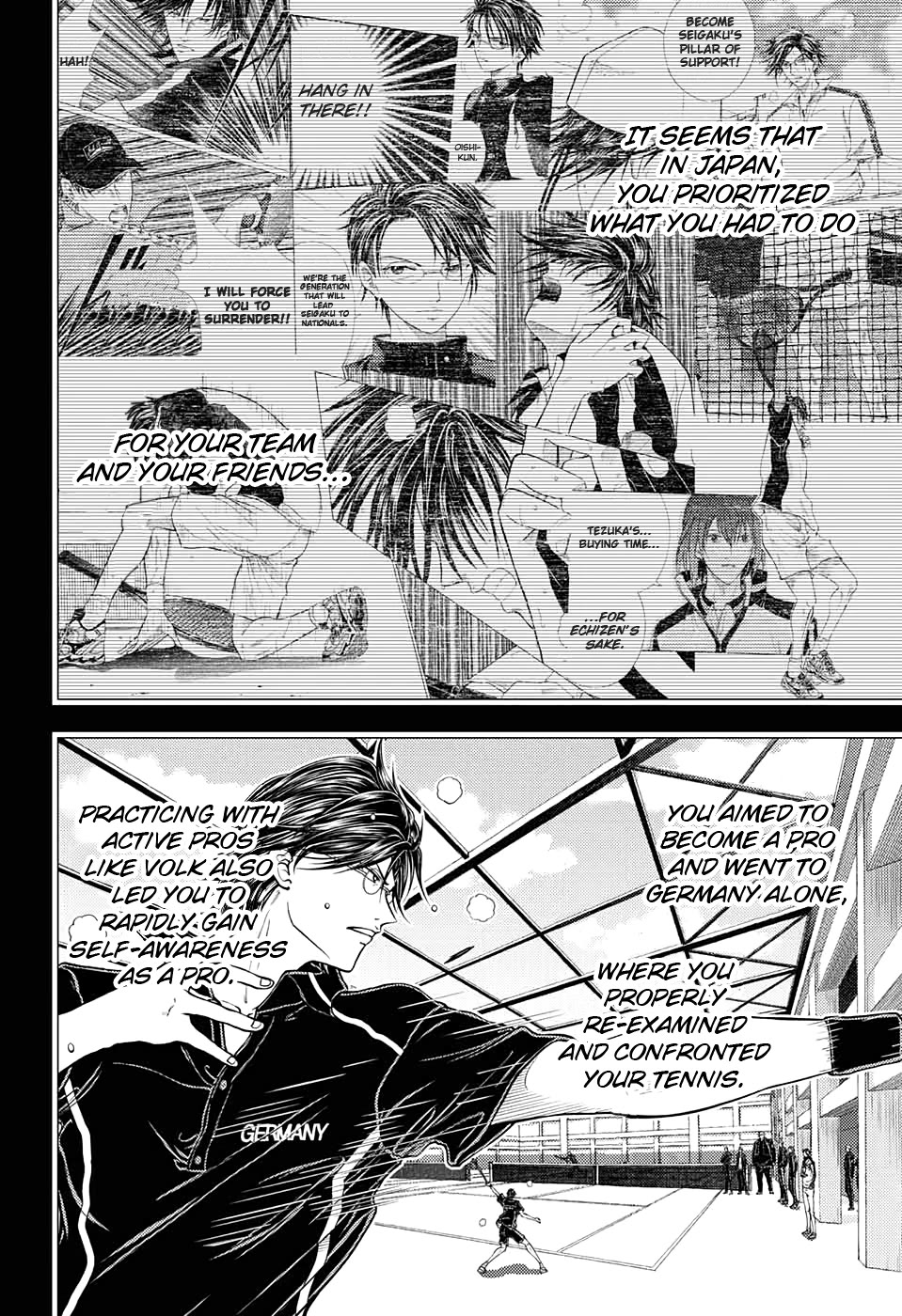 New Prince of Tennis Chapter 312 page 6 - Chapter 312: It's Not for the Sake of the Individual...