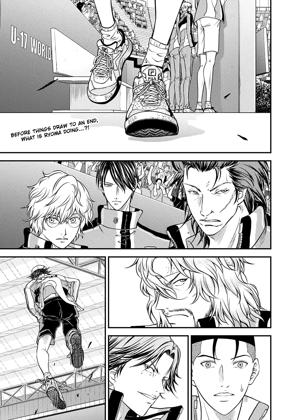 New Prince of Tennis Chapter 314 page 1 - Chapter 314: Wordless Support