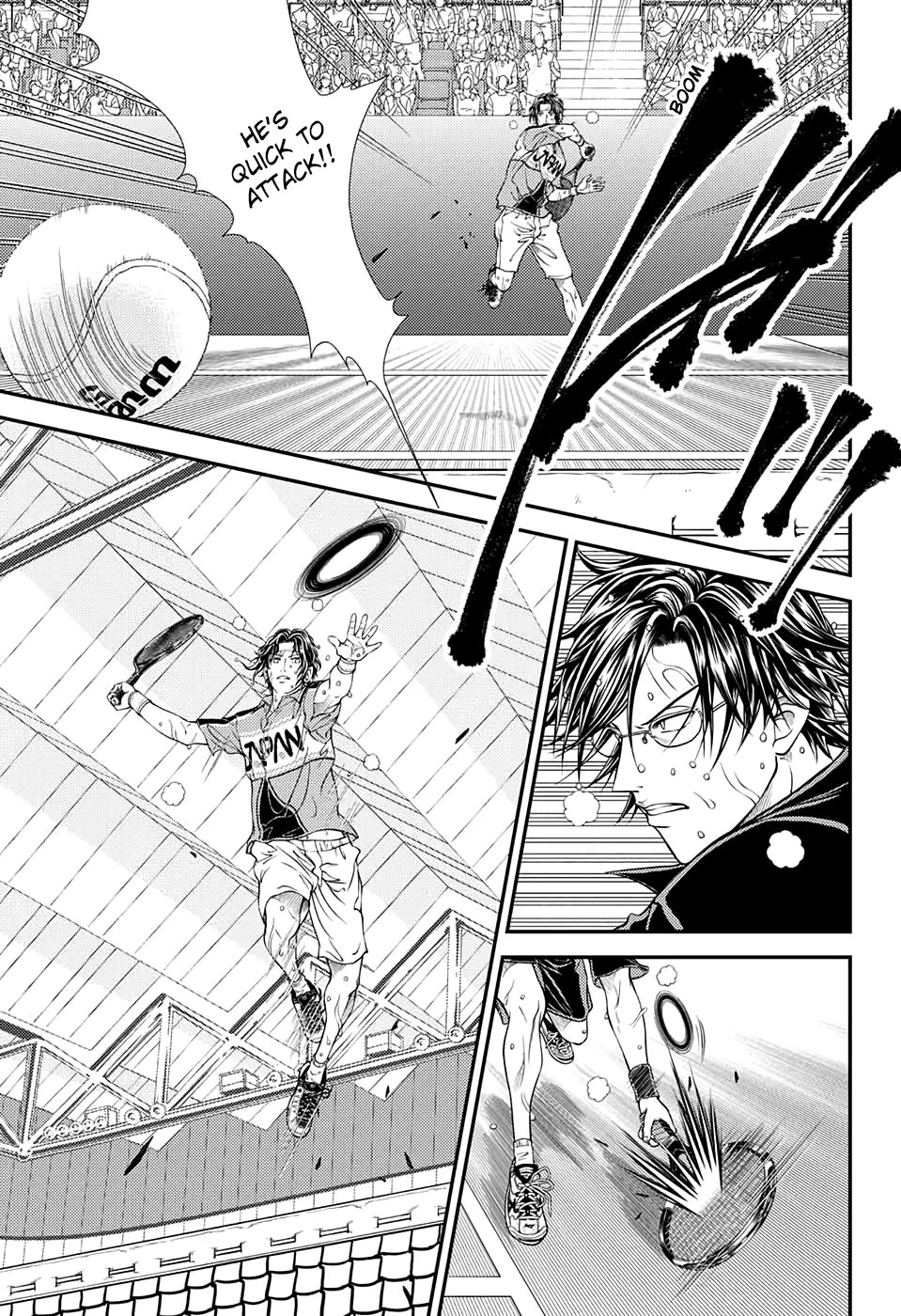 New Prince of Tennis Chapter 314 page 11 - Chapter 314: Wordless Support