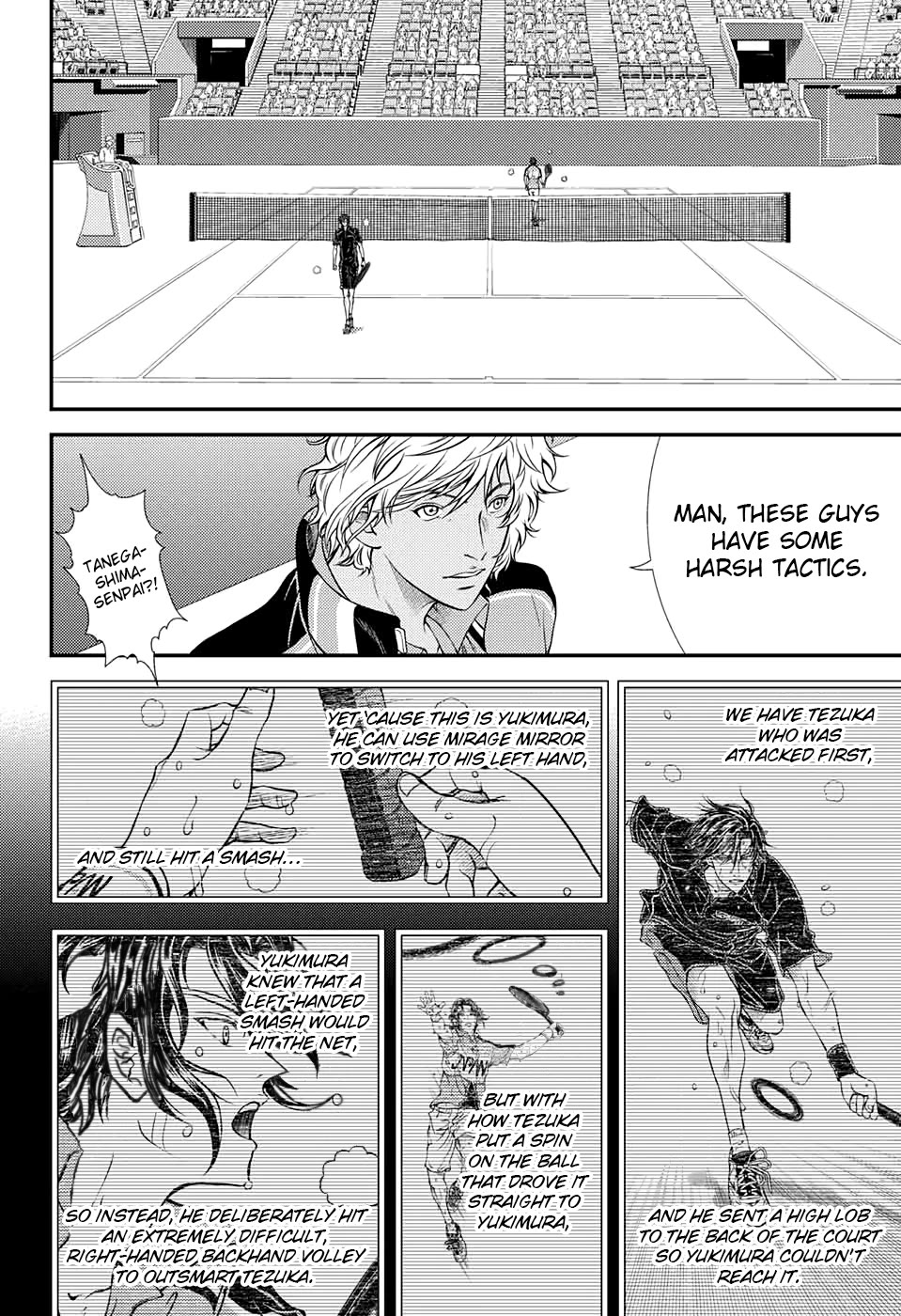 New Prince of Tennis Chapter 314 page 14 - Chapter 314: Wordless Support