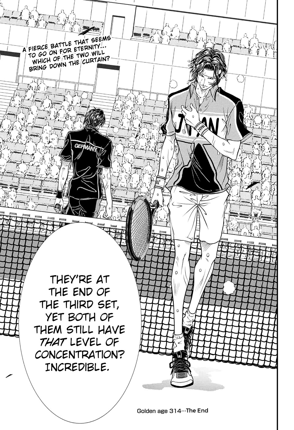 New Prince of Tennis Chapter 314 page 15 - Chapter 314: Wordless Support