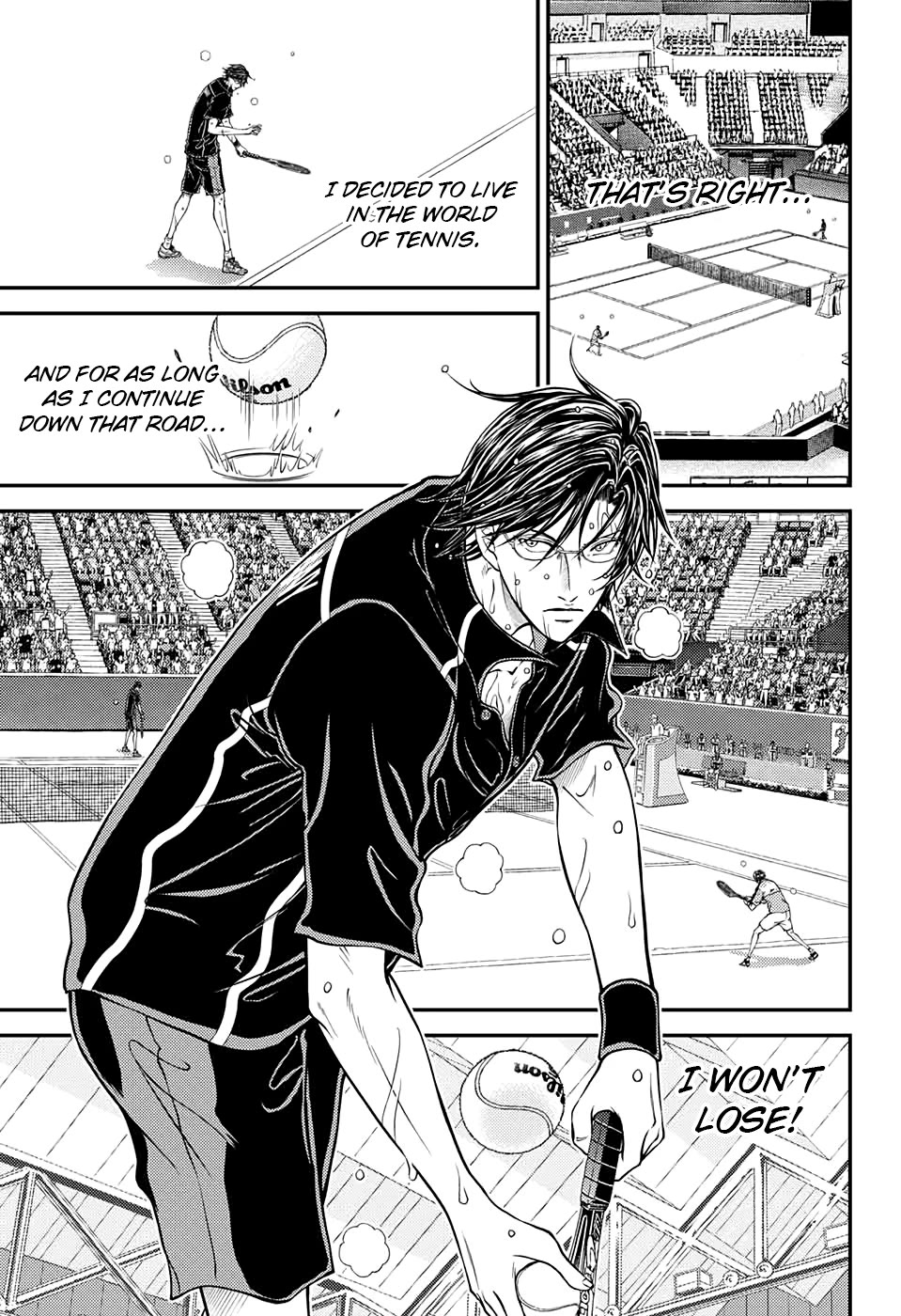 New Prince of Tennis Chapter 314 page 4 - Chapter 314: Wordless Support