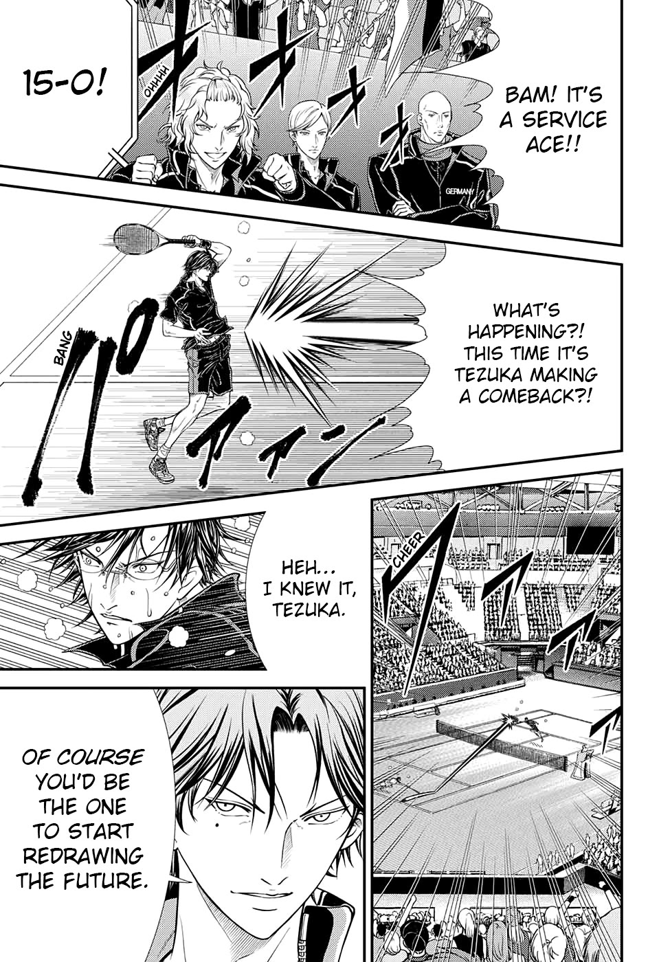New Prince of Tennis Chapter 314 page 6 - Chapter 314: Wordless Support