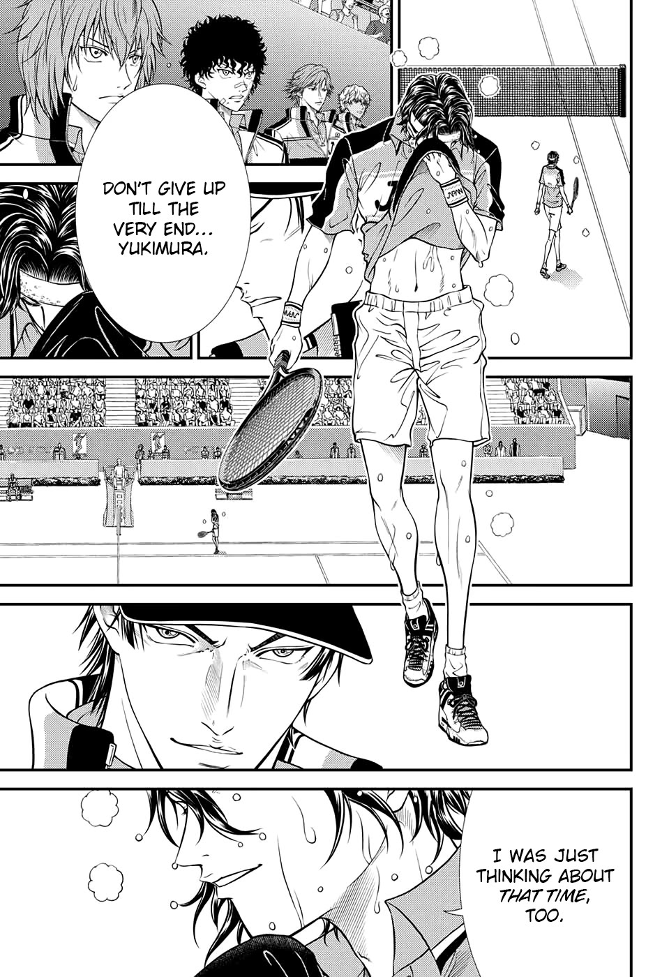 New Prince of Tennis Chapter 314 page 8 - Chapter 314: Wordless Support