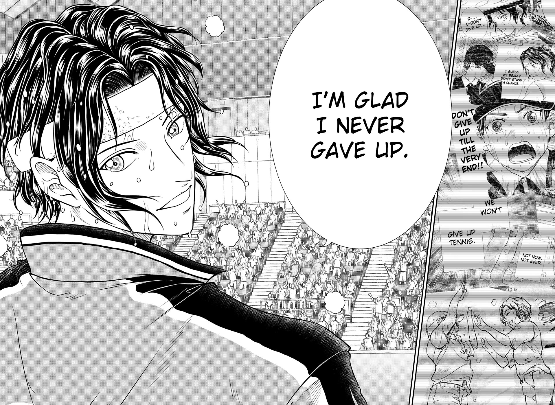 New Prince of Tennis Chapter 314 page 9 - Chapter 314: Wordless Support