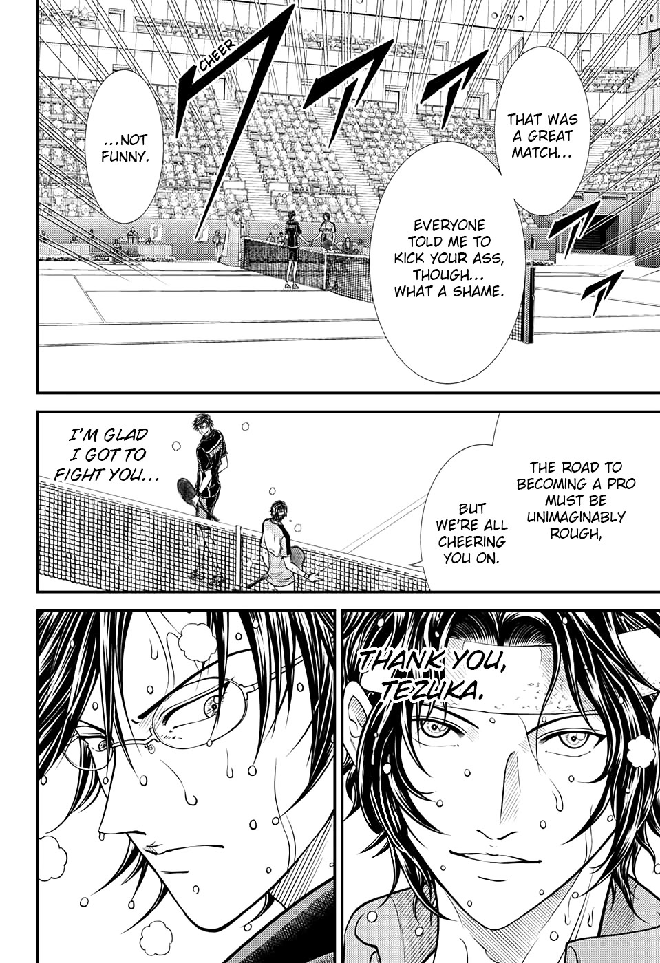 New Prince of Tennis Chapter 315 page 10 - Chapter 315: So that I can say 'Thank you'