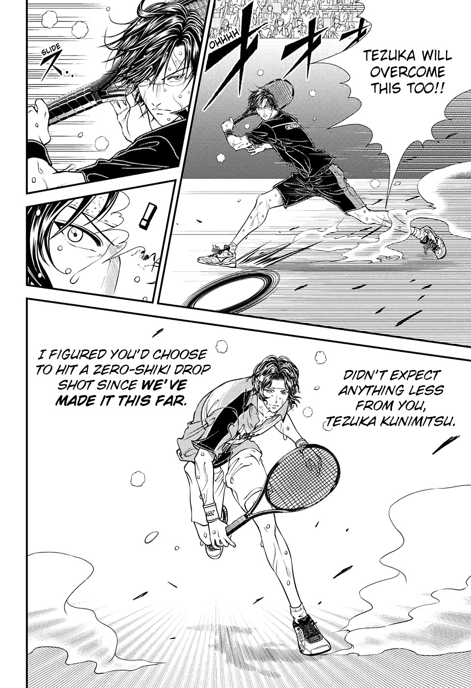 New Prince of Tennis Chapter 315 page 4 - Chapter 315: So that I can say 'Thank you'