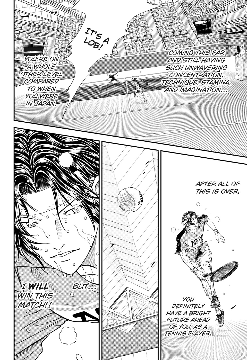 New Prince of Tennis Chapter 315 page 6 - Chapter 315: So that I can say 'Thank you'