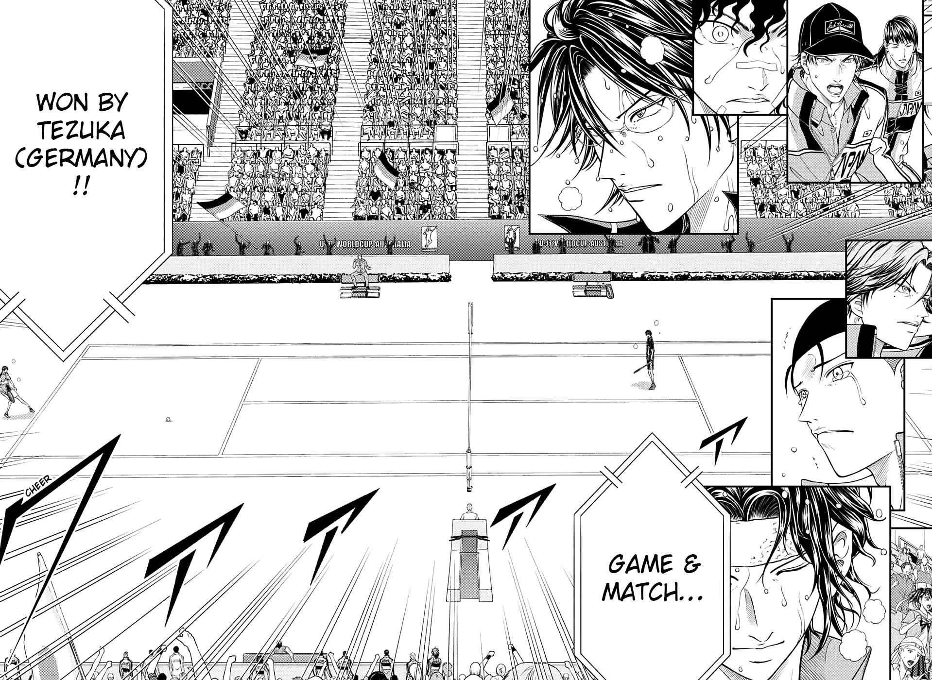 New Prince of Tennis Chapter 315 page 9 - Chapter 315: So that I can say 'Thank you'