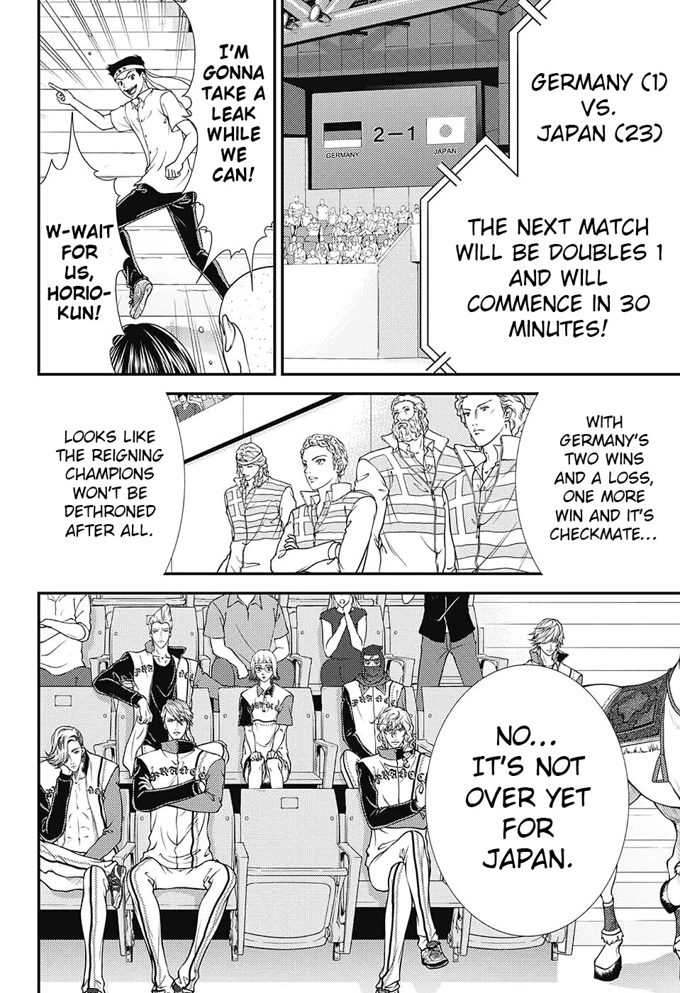 New Prince of Tennis Chapter 316 page 4 - Chapter 316: The team destroying boy