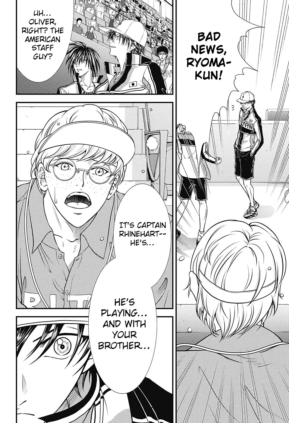 New Prince of Tennis Chapter 316 page 6 - Chapter 316: The team destroying boy