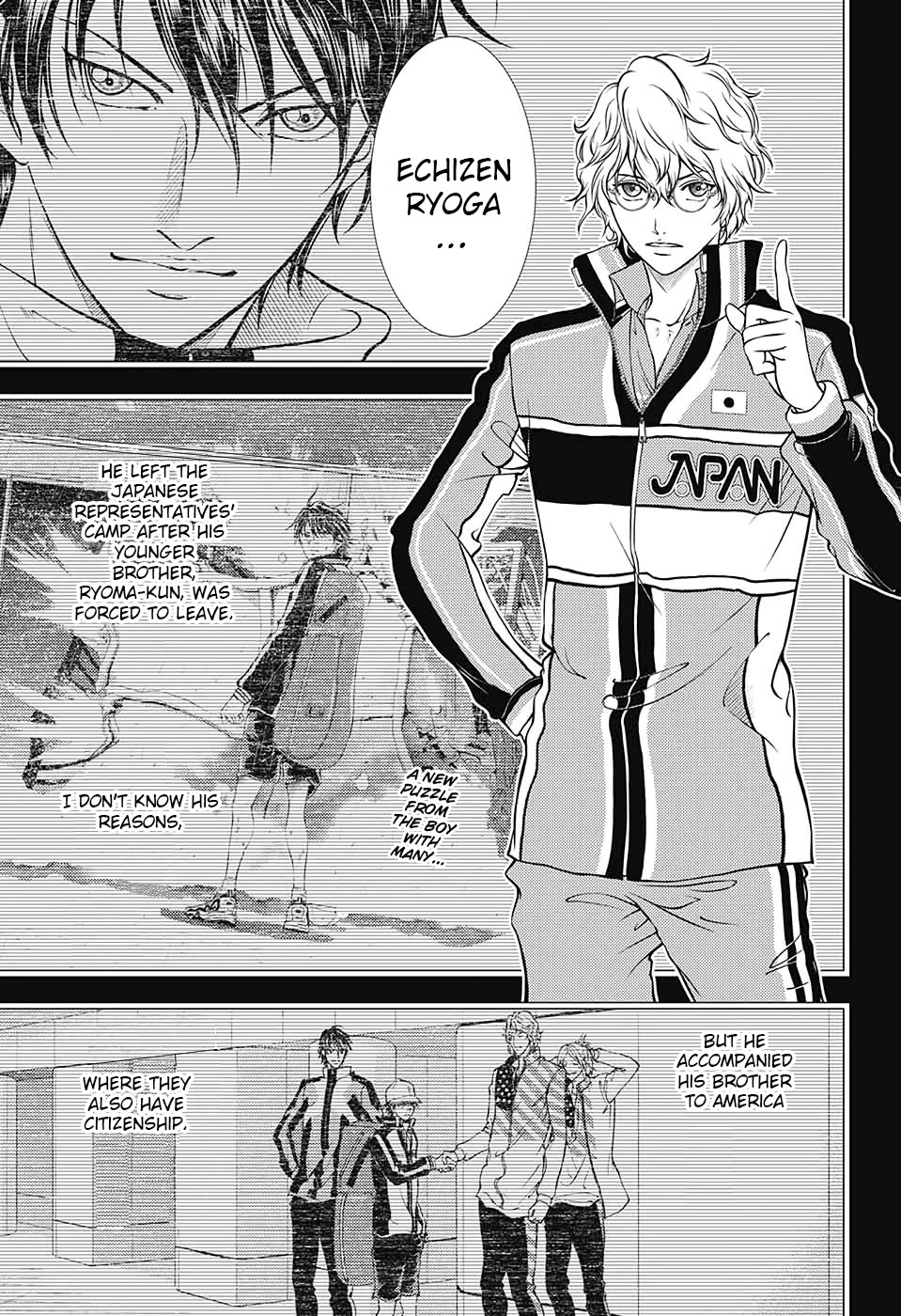 New Prince of Tennis Chapter 317 page 1 - Chapter 317: The trigger that brings the downfall of a team