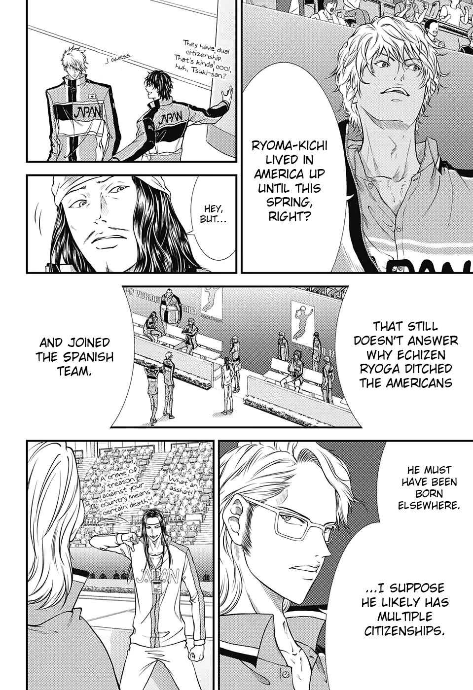 New Prince of Tennis Chapter 317 page 2 - Chapter 317: The trigger that brings the downfall of a team