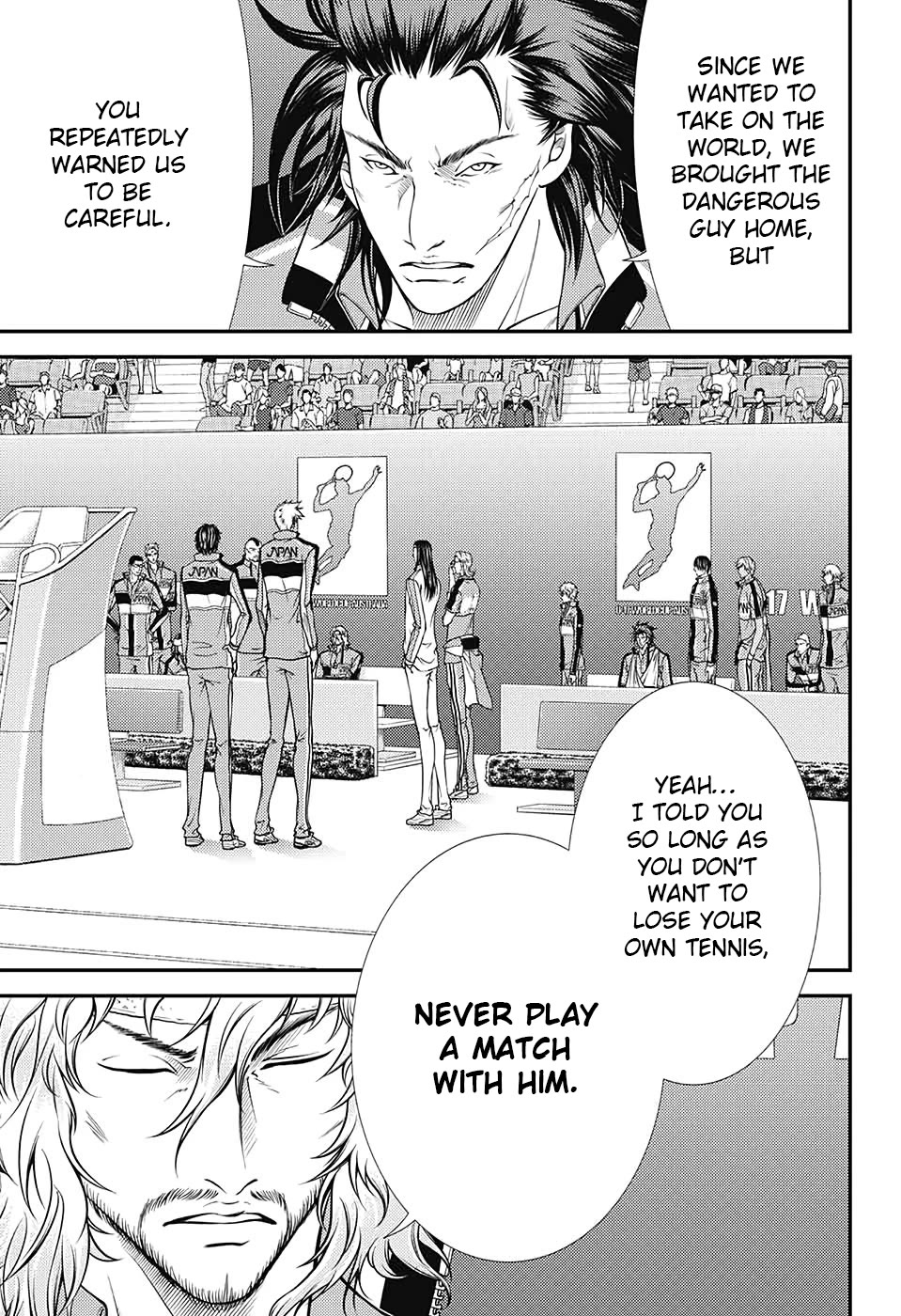 New Prince of Tennis Chapter 317 page 5 - Chapter 317: The trigger that brings the downfall of a team