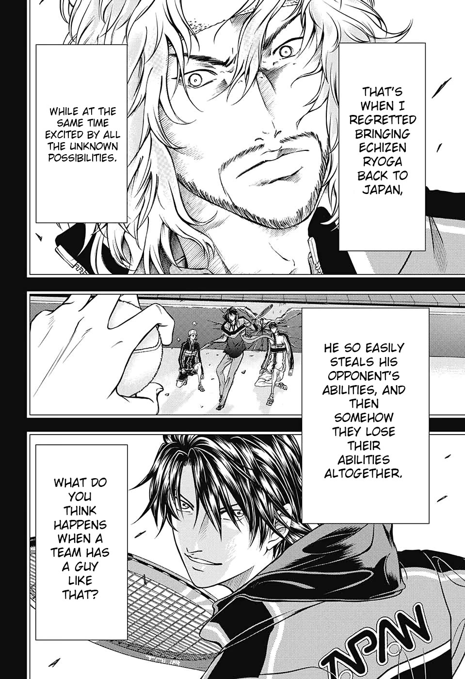 New Prince of Tennis Chapter 317 page 8 - Chapter 317: The trigger that brings the downfall of a team